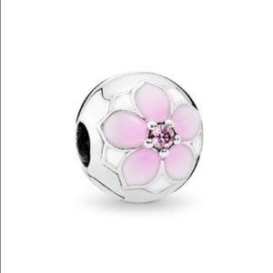 pandora magnolia bloom charm clip